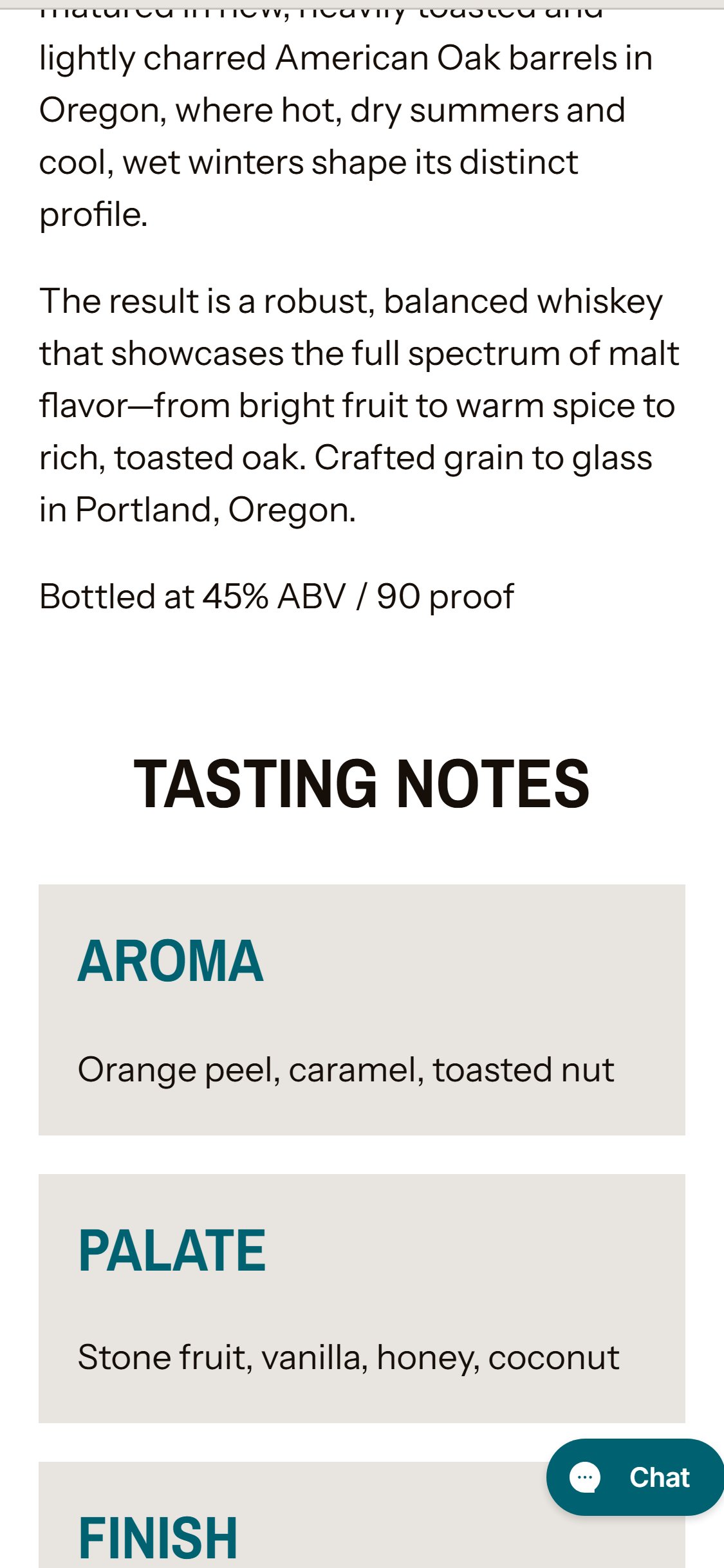 Westward Whiskey â€” Structured Tasting Notes